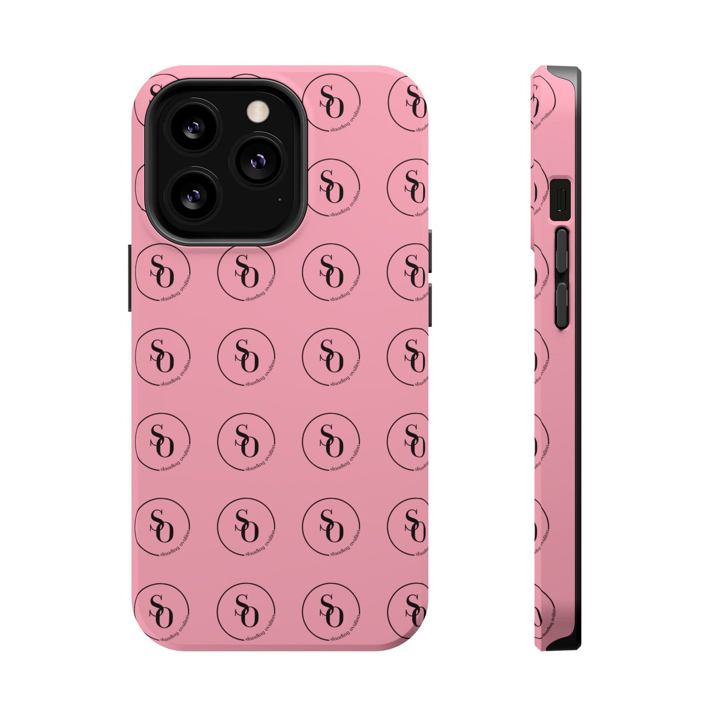 Signature Magnetic Phone Case — Pink