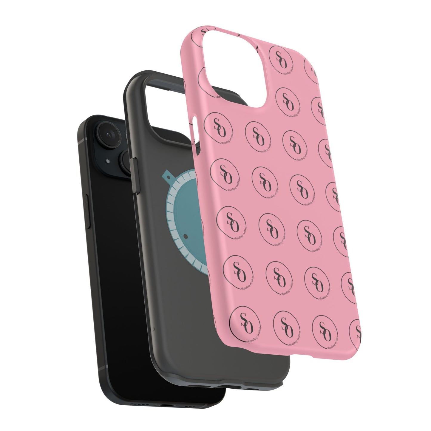 Signature Magnetic Phone Case — Pink