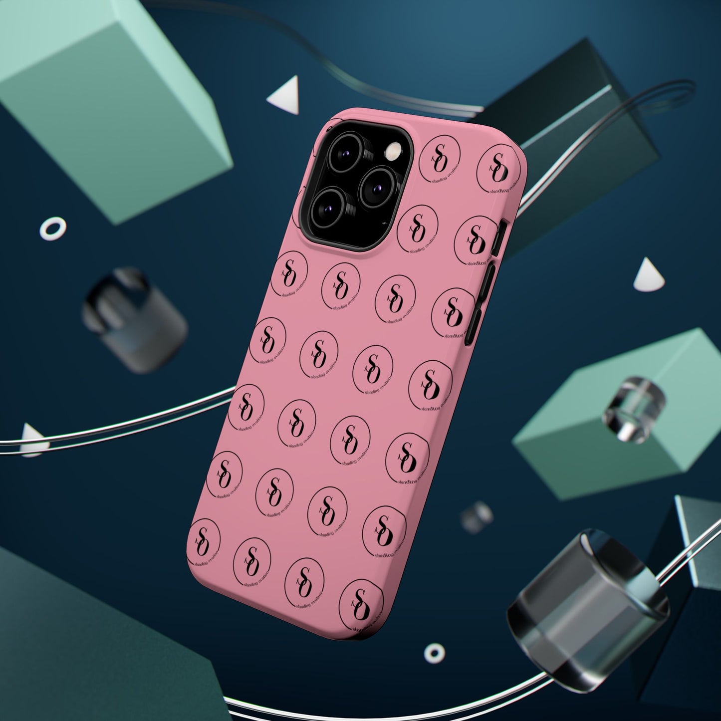 Signature Magnetic Phone Case — Pink