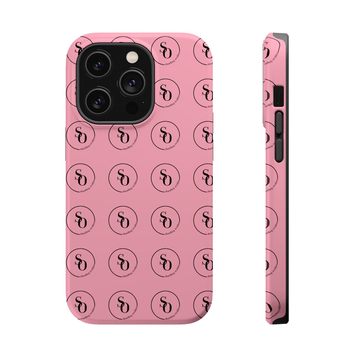 Signature Magnetic Phone Case — Pink