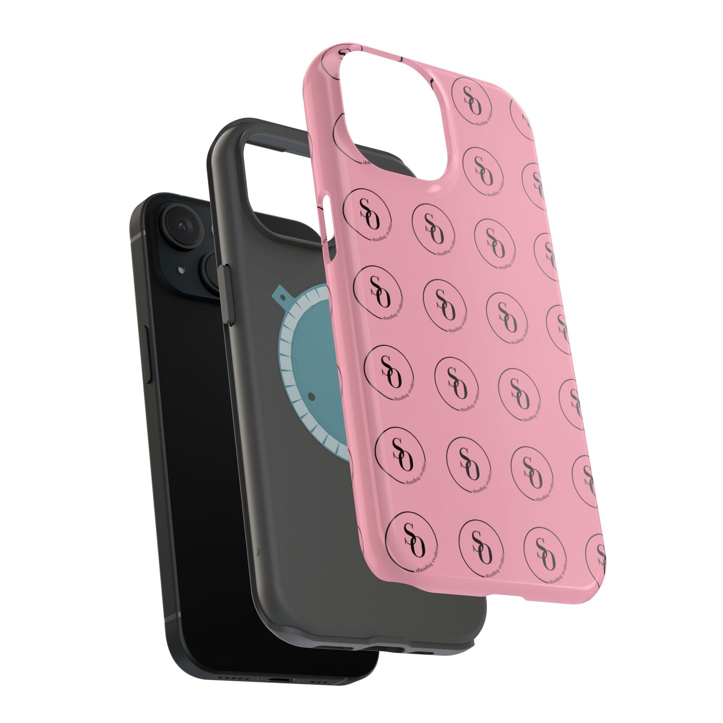 Signature Magnetic Phone Case — Pink