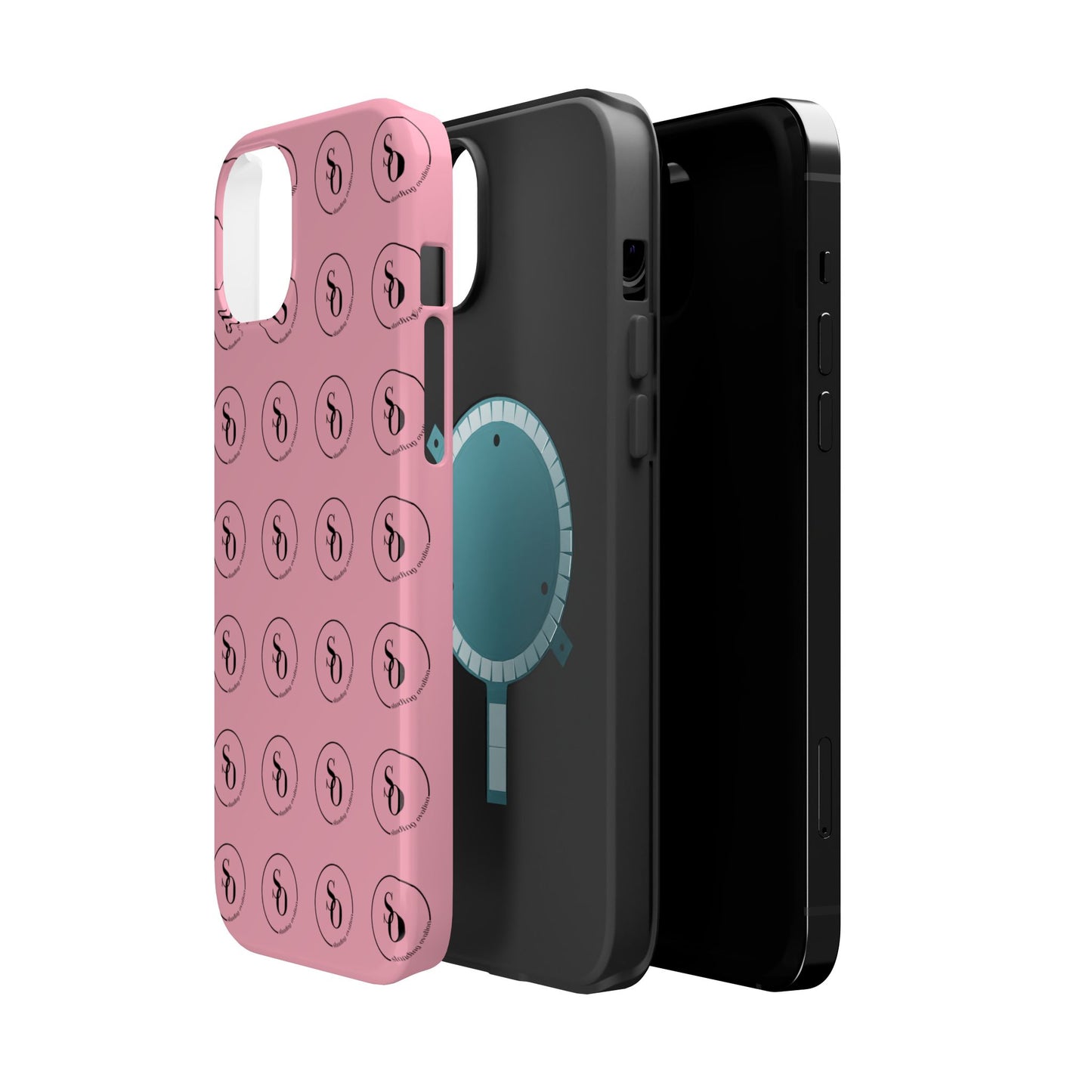 Signature Magnetic Phone Case — Pink