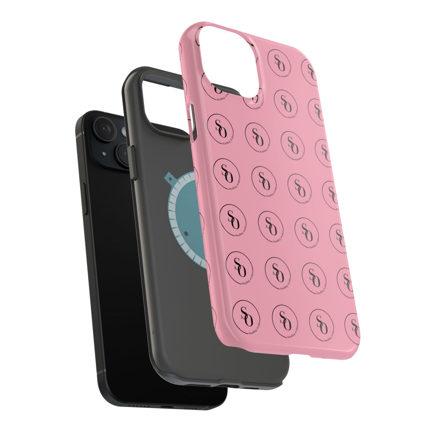 Signature Magnetic Phone Case — Pink