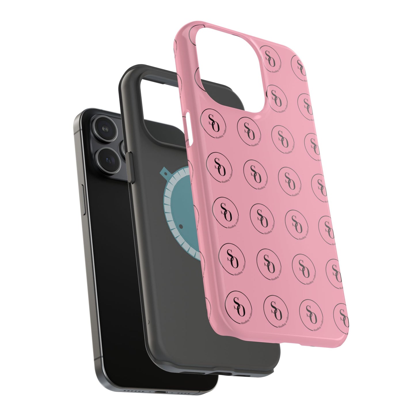 Signature Magnetic Phone Case — Pink