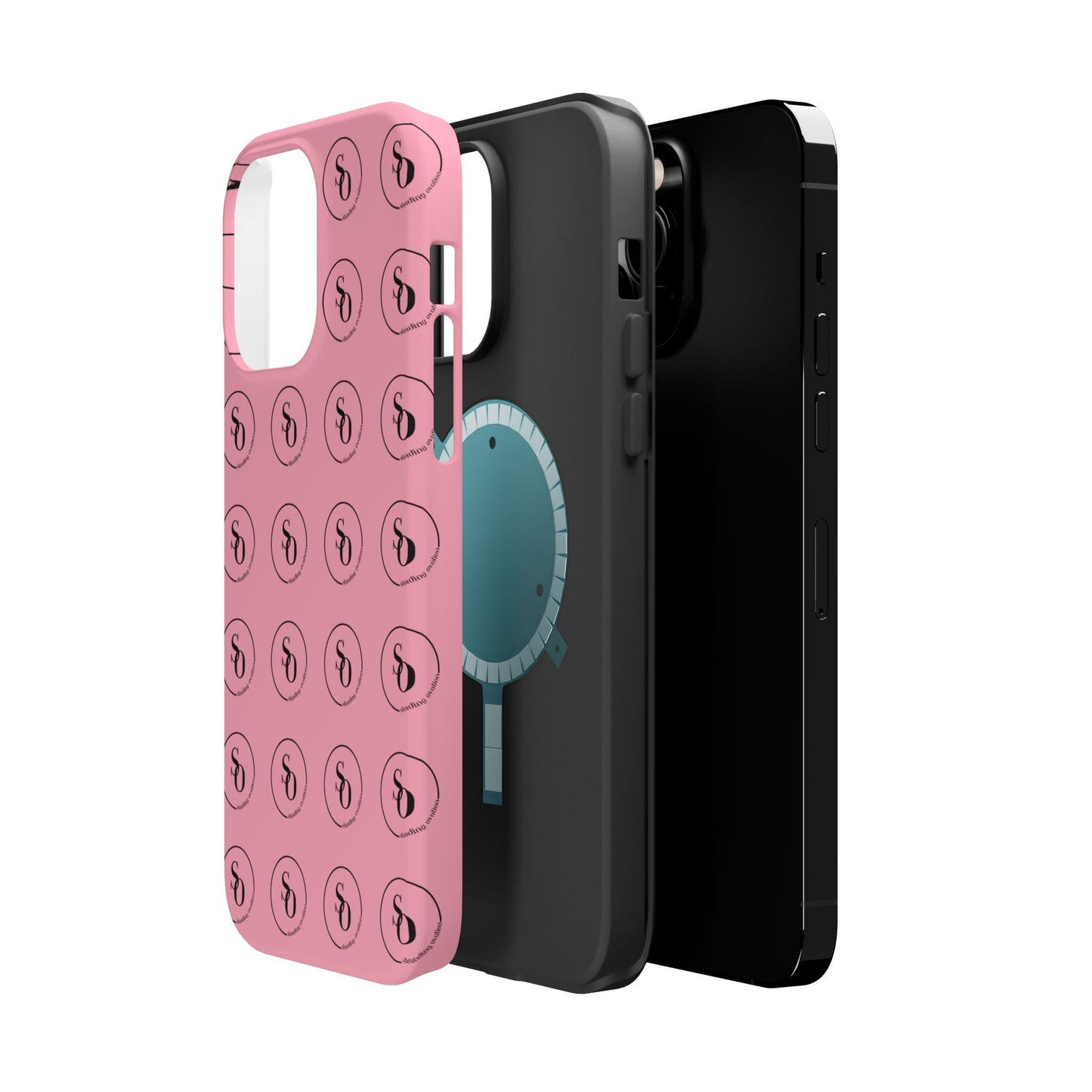 Signature Magnetic Phone Case — Pink