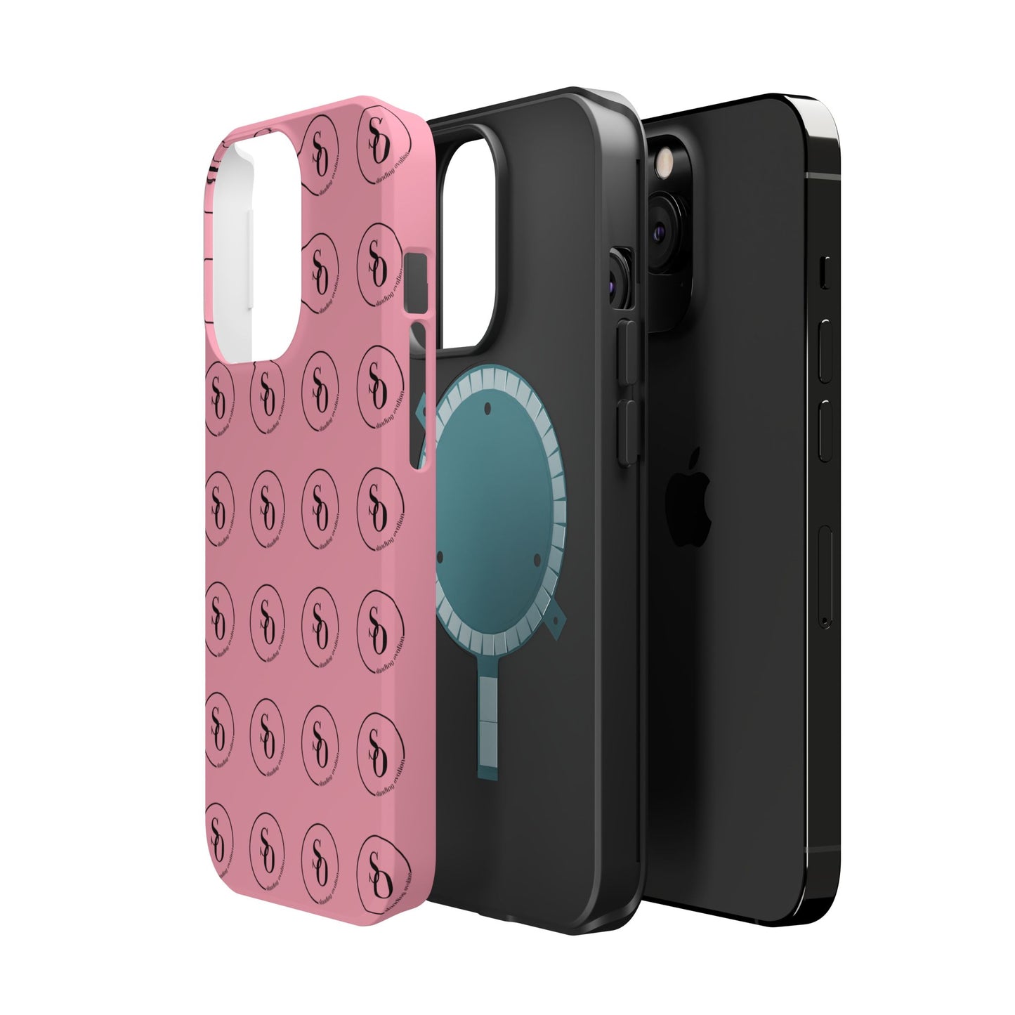 Signature Magnetic Phone Case — Pink