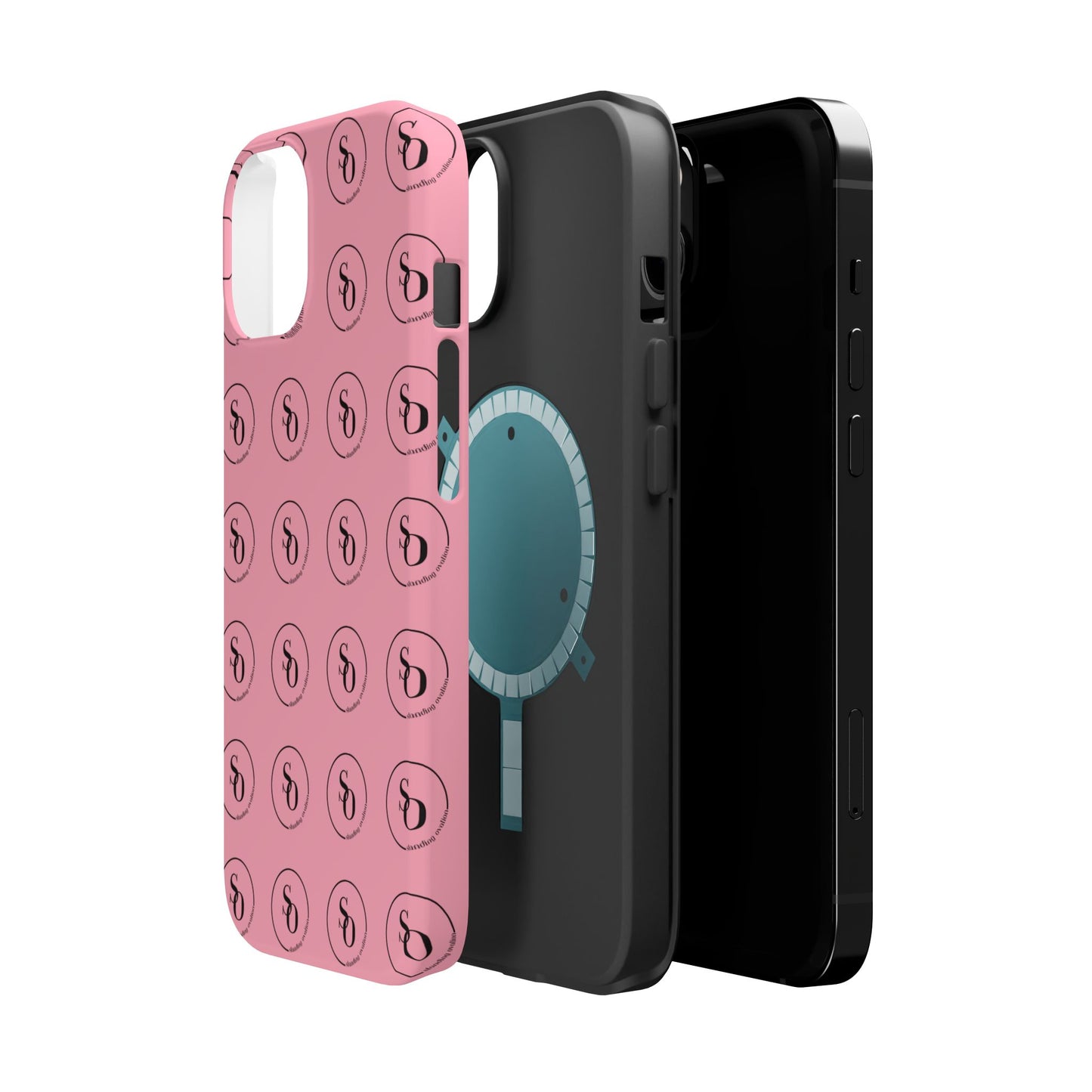 Signature Magnetic Phone Case — Pink