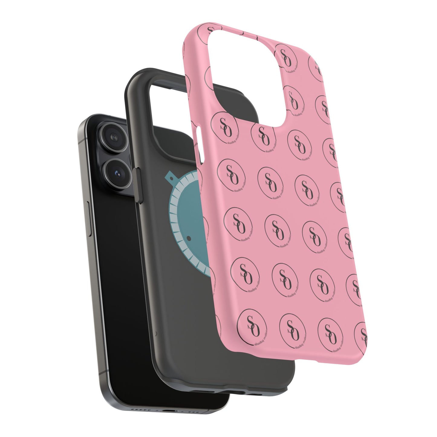 Signature Magnetic Phone Case — Pink
