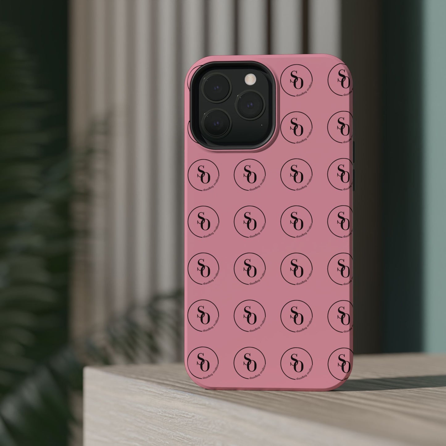 Signature Magnetic Phone Case — Pink