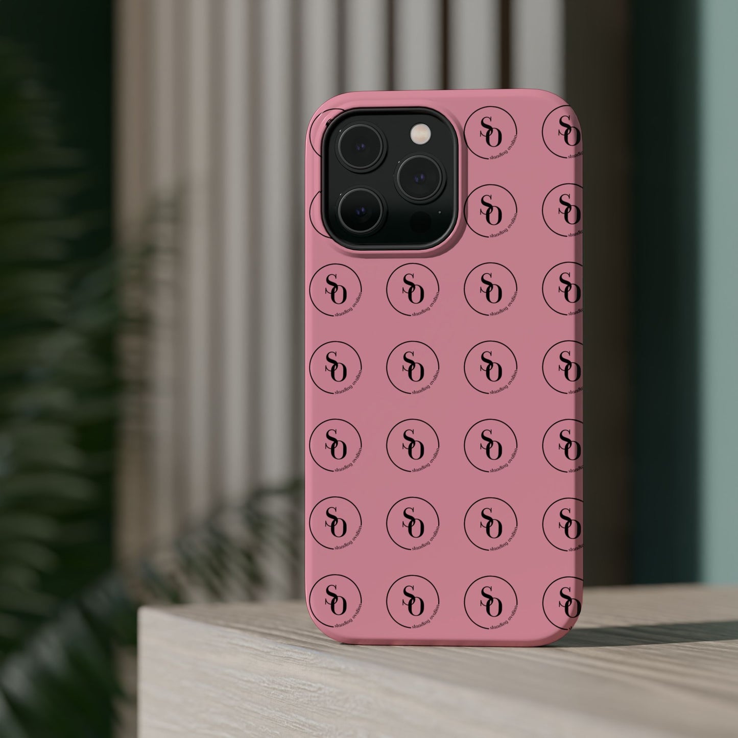 Signature Magnetic Phone Case — Pink