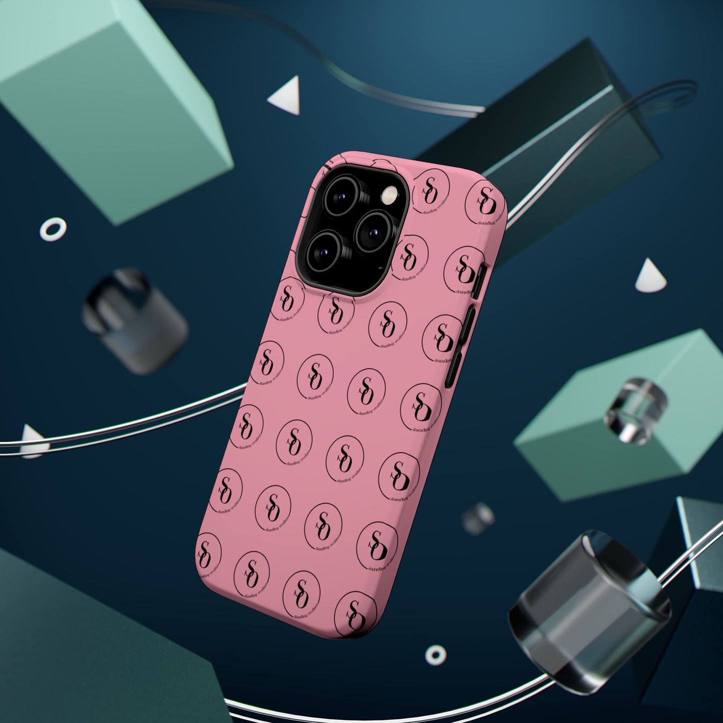 Signature Magnetic Phone Case — Pink