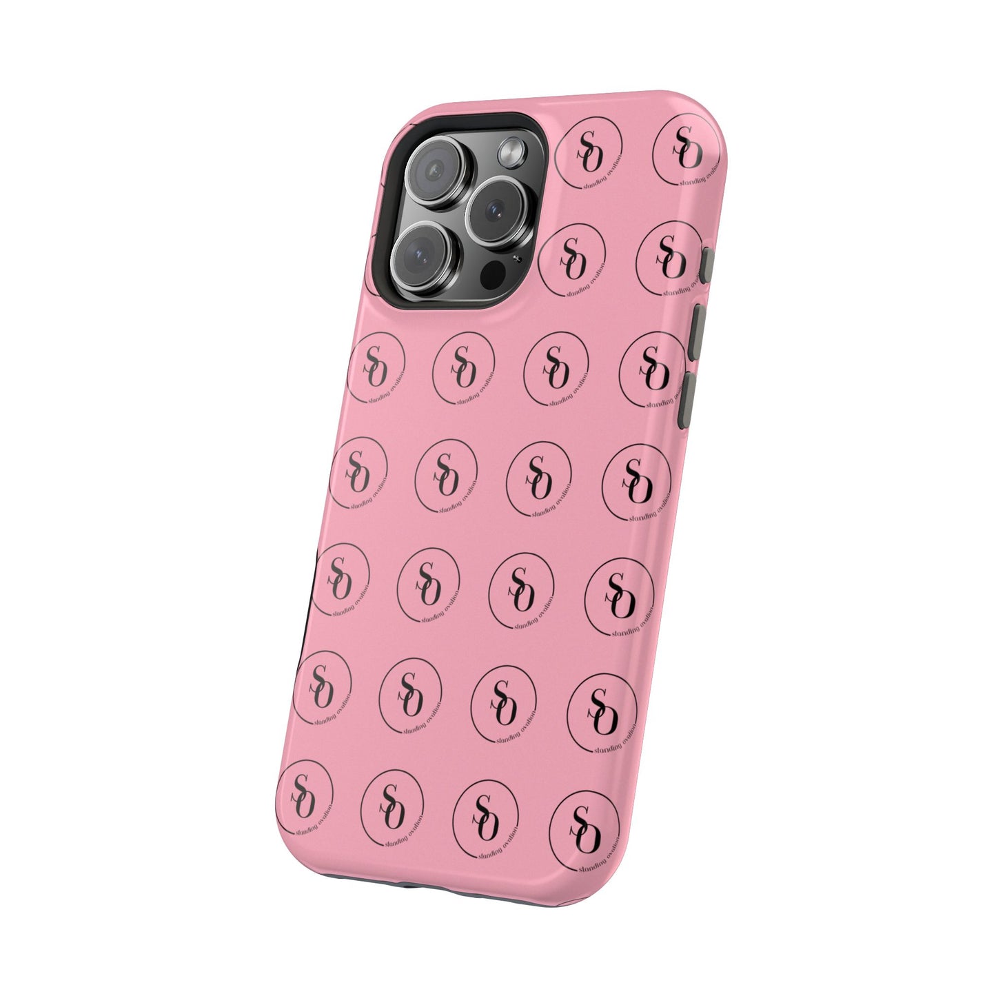 Signature Magnetic Phone Case — Pink