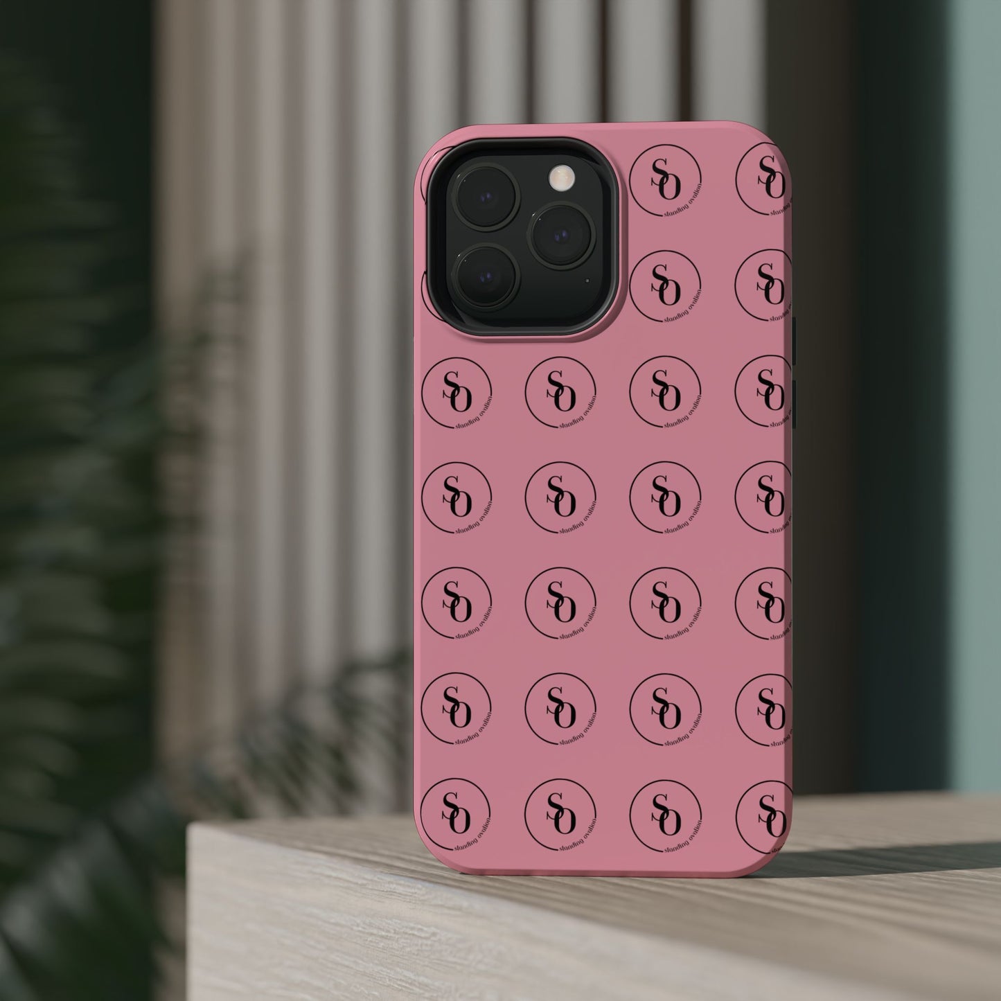 Signature Magnetic Phone Case — Pink