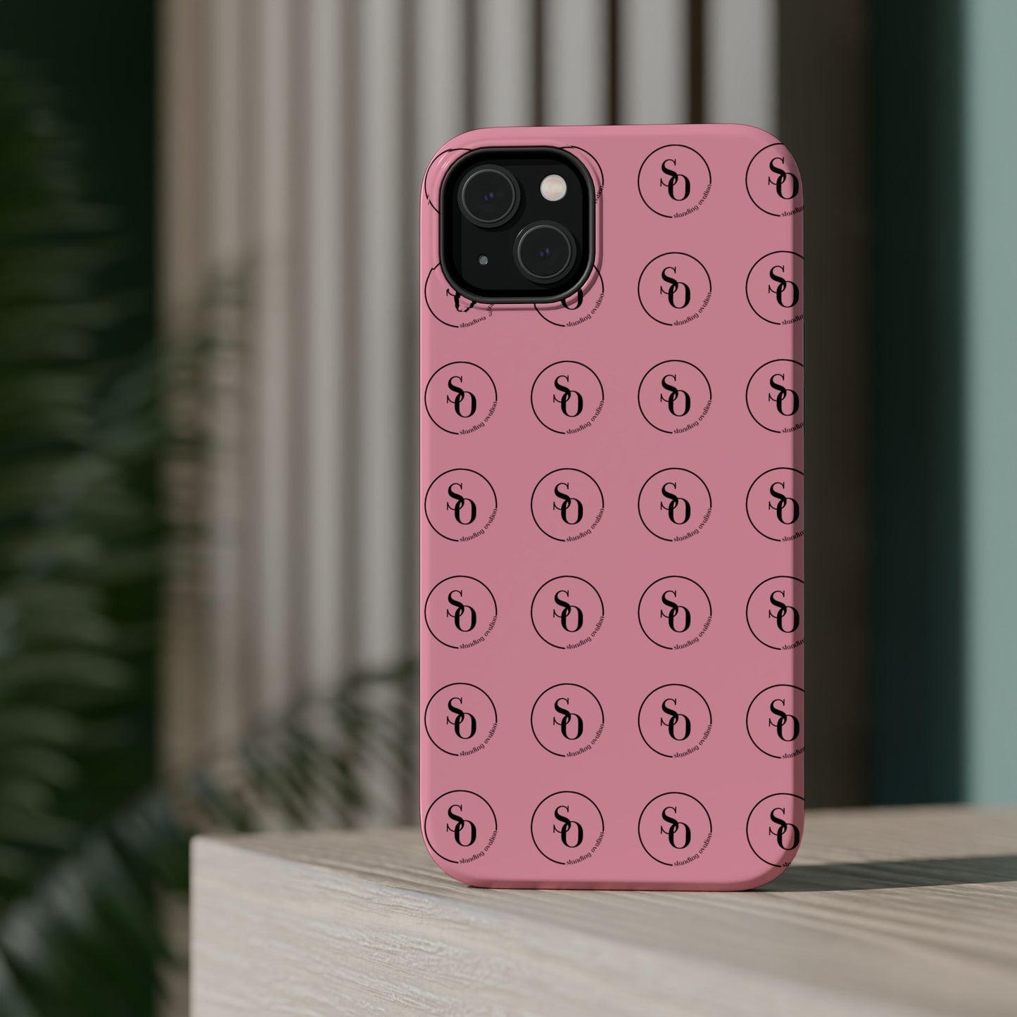 Signature Magnetic Phone Case — Pink