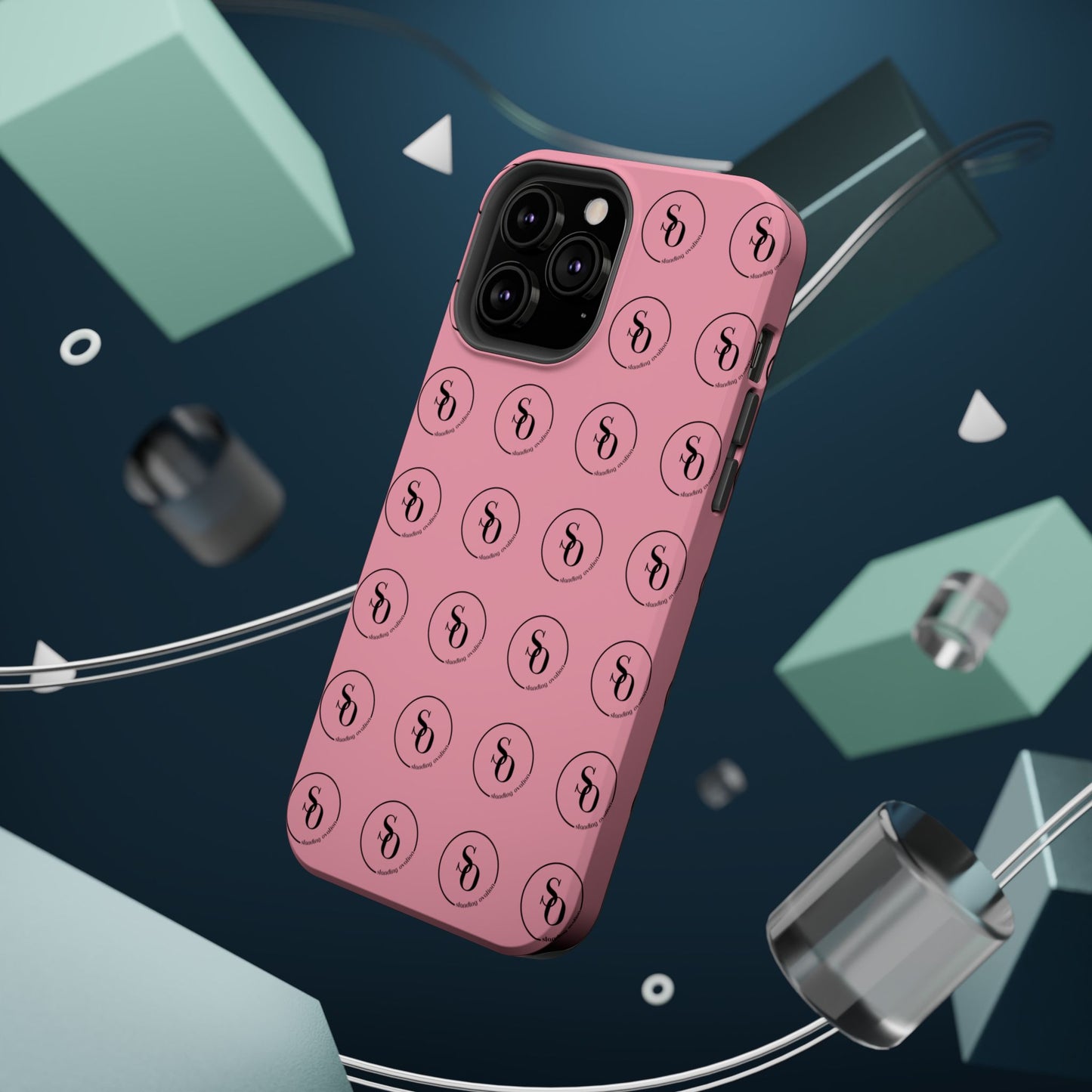 Signature Magnetic Phone Case — Pink