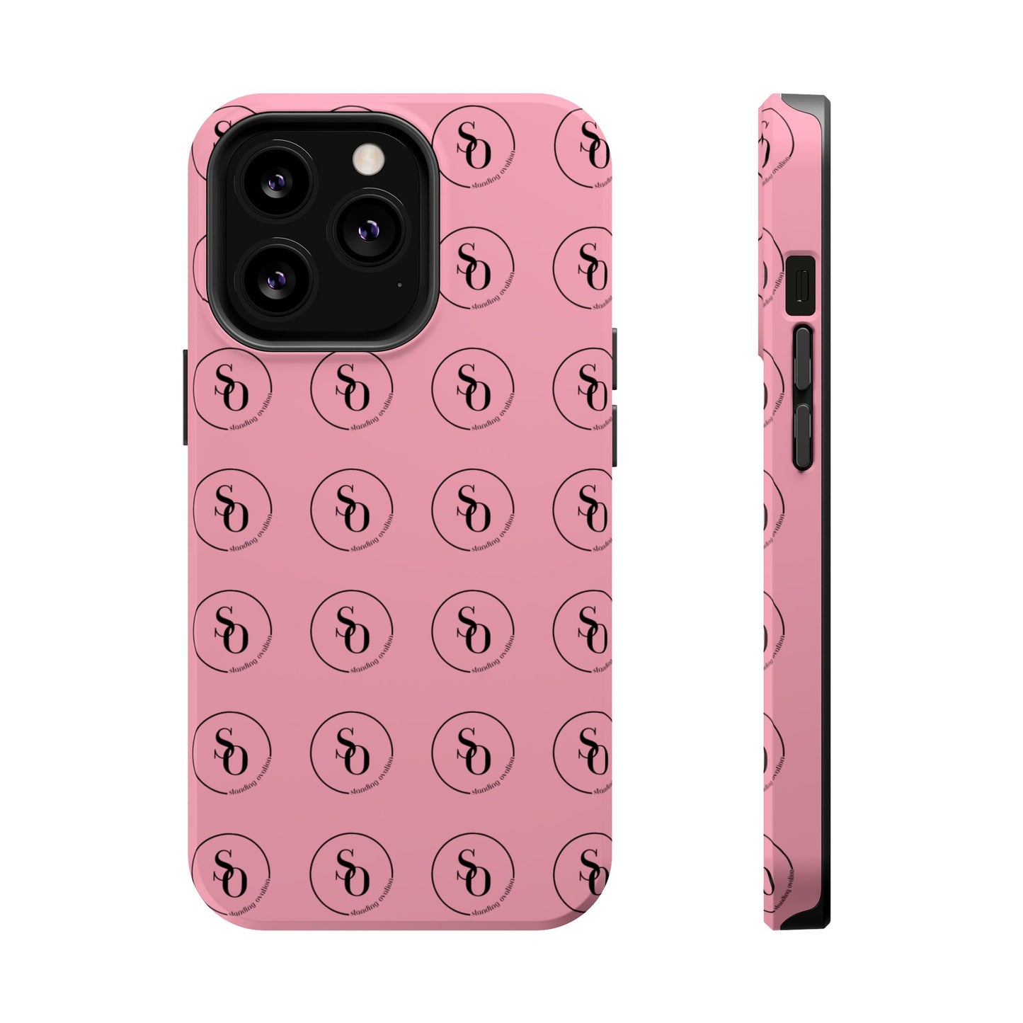 Signature Magnetic Phone Case — Pink