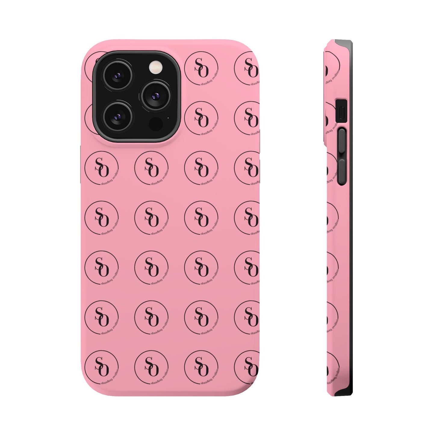 Signature Magnetic Phone Case — Pink