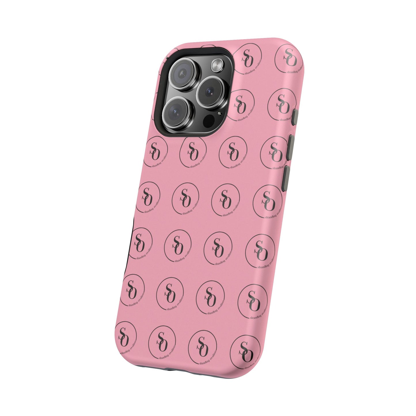 Signature Magnetic Phone Case — Pink