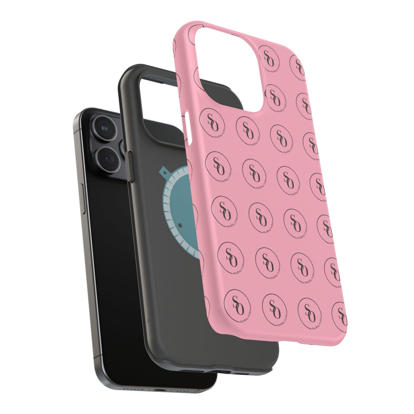 Signature Magnetic Phone Case — Pink