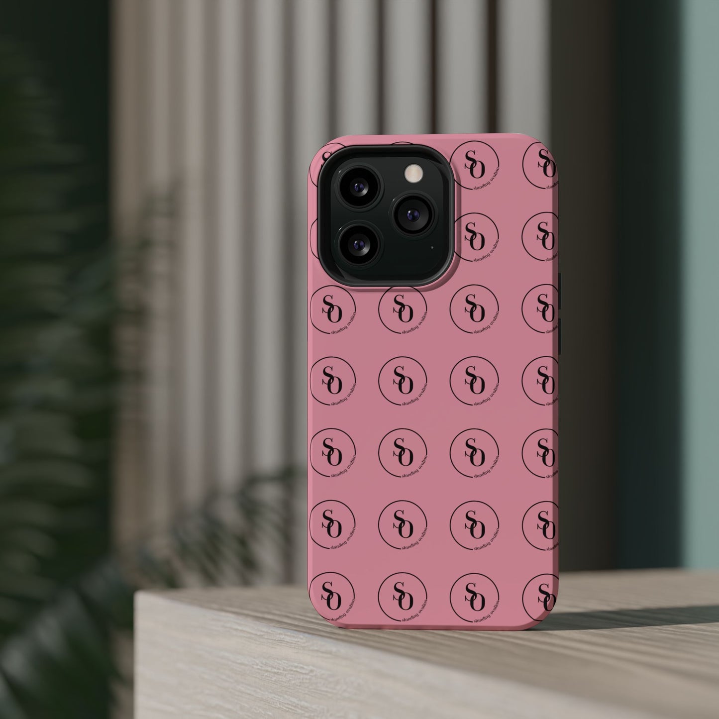 Signature Magnetic Phone Case — Pink