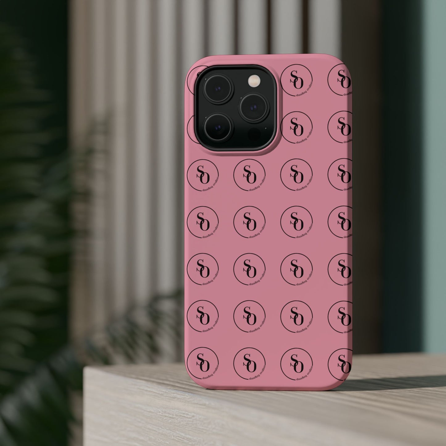 Signature Magnetic Phone Case — Pink