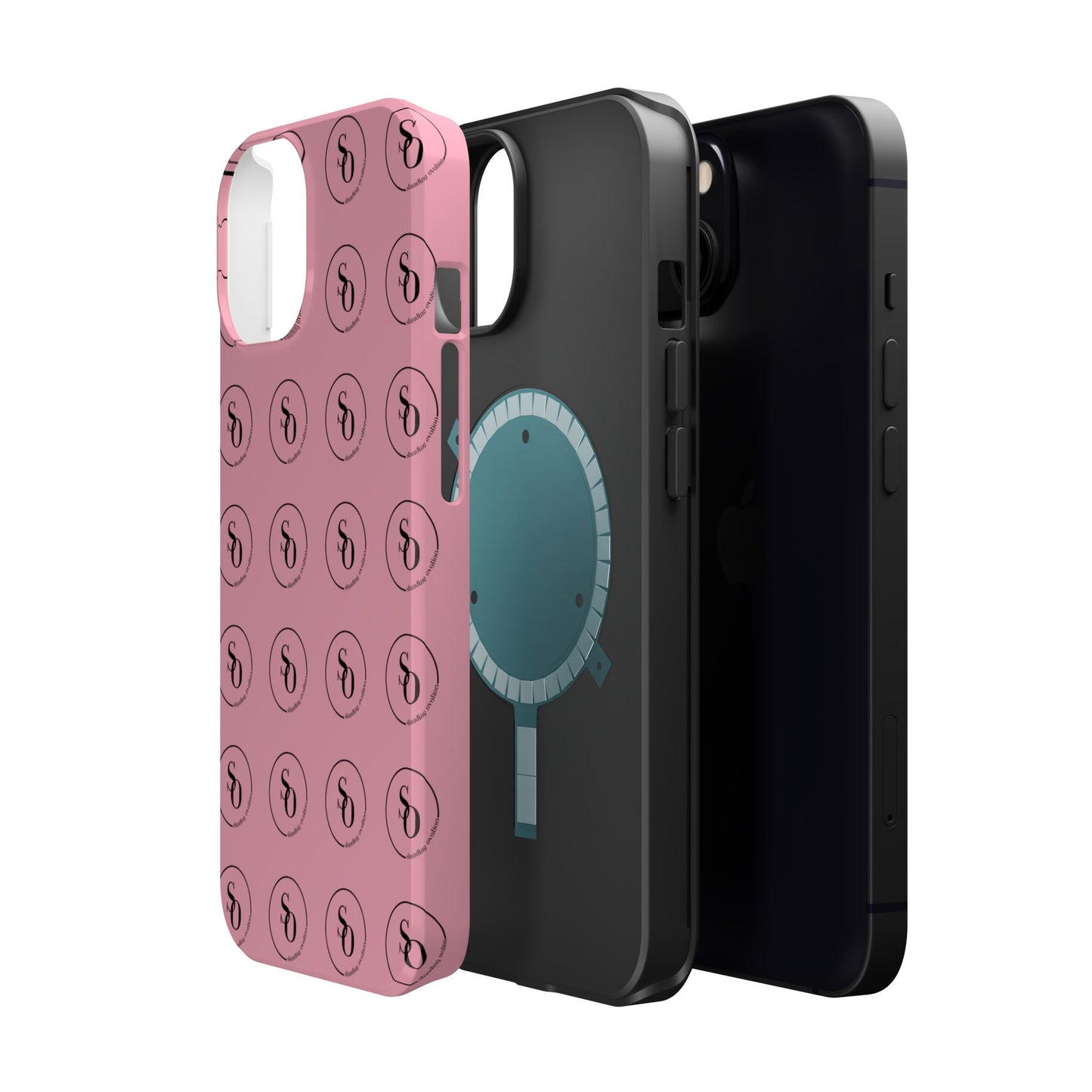 Signature Magnetic Phone Case — Pink