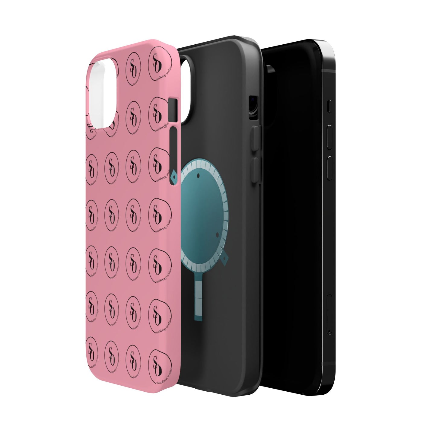 Signature Magnetic Phone Case — Pink