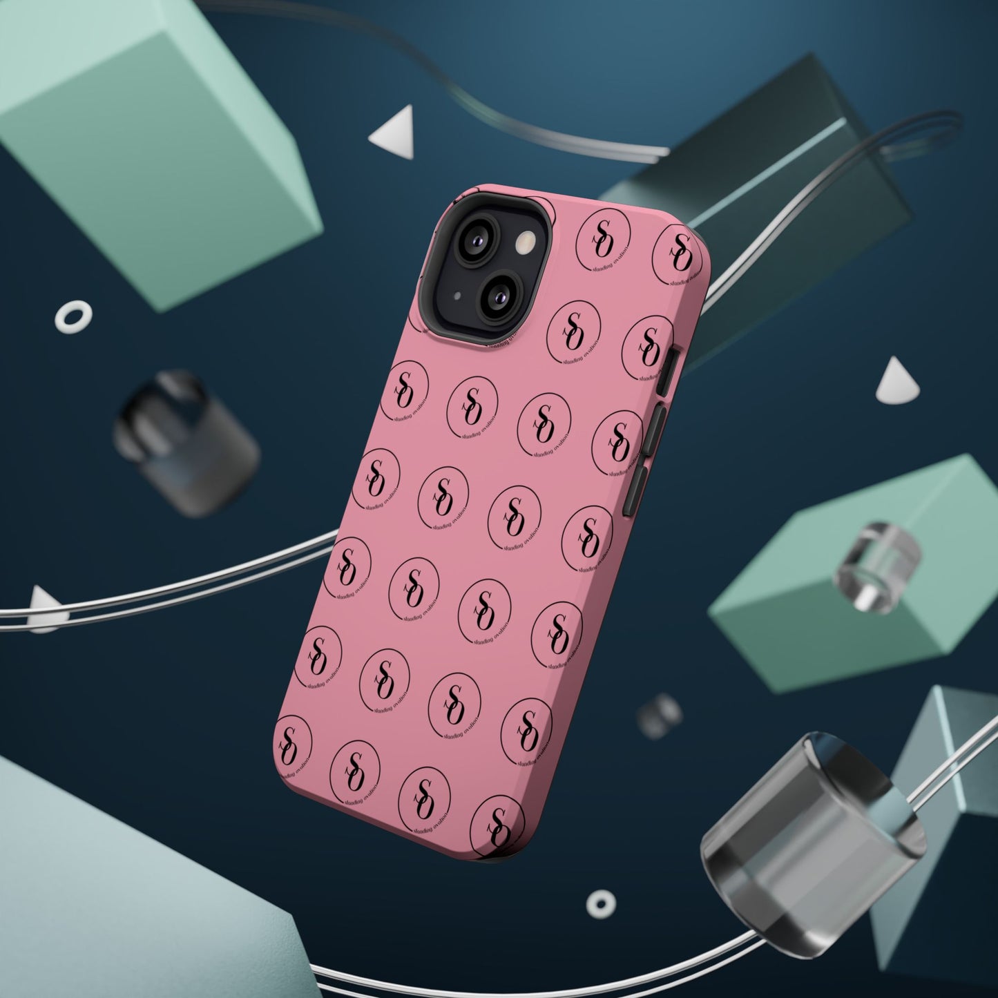 Signature Magnetic Phone Case — Pink