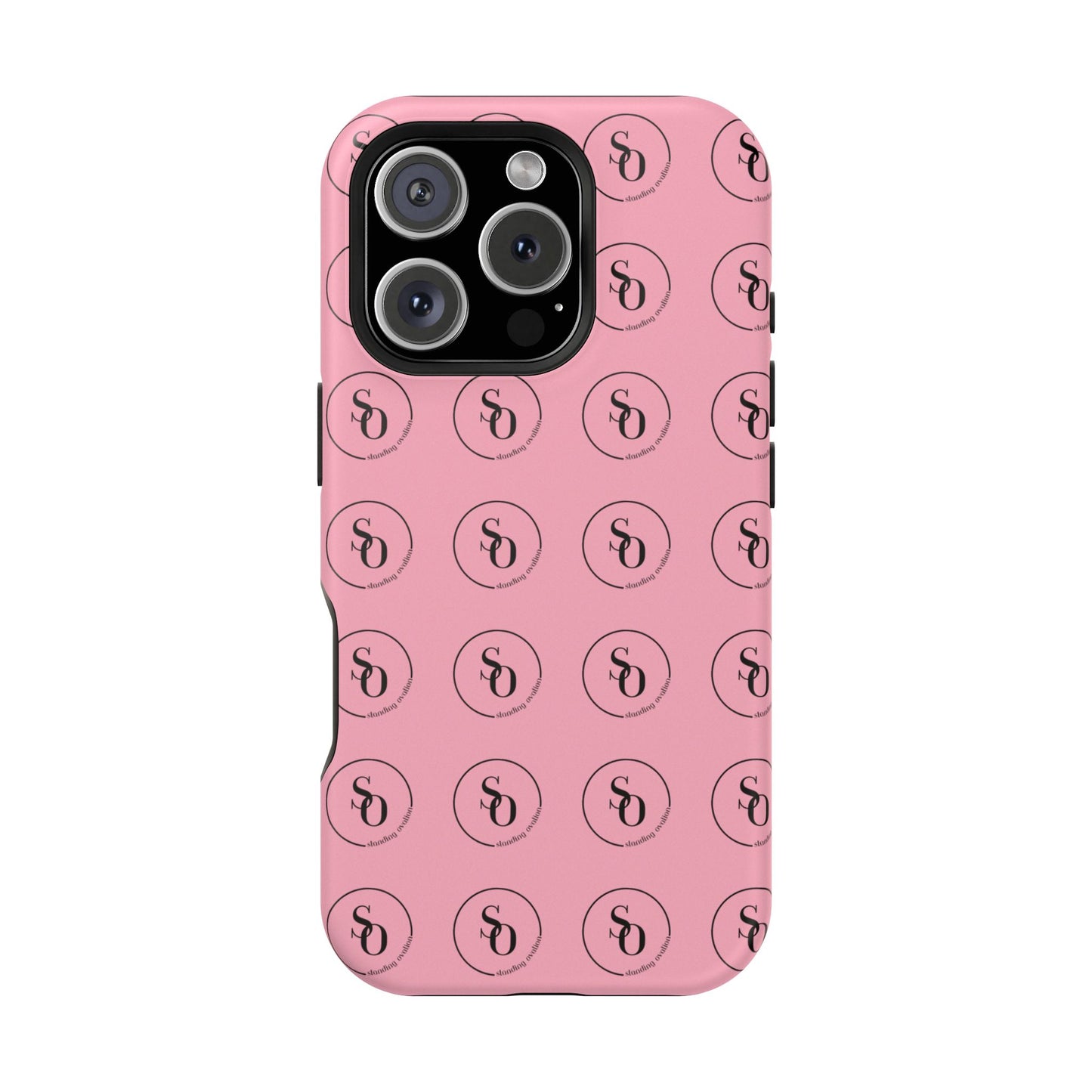 Signature Magnetic Phone Case — Pink