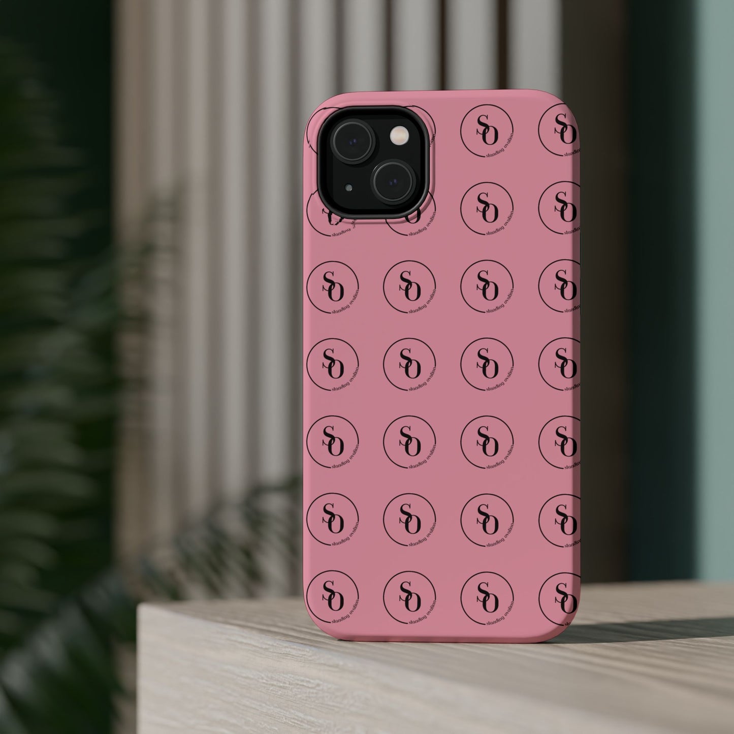 Signature Magnetic Phone Case — Pink