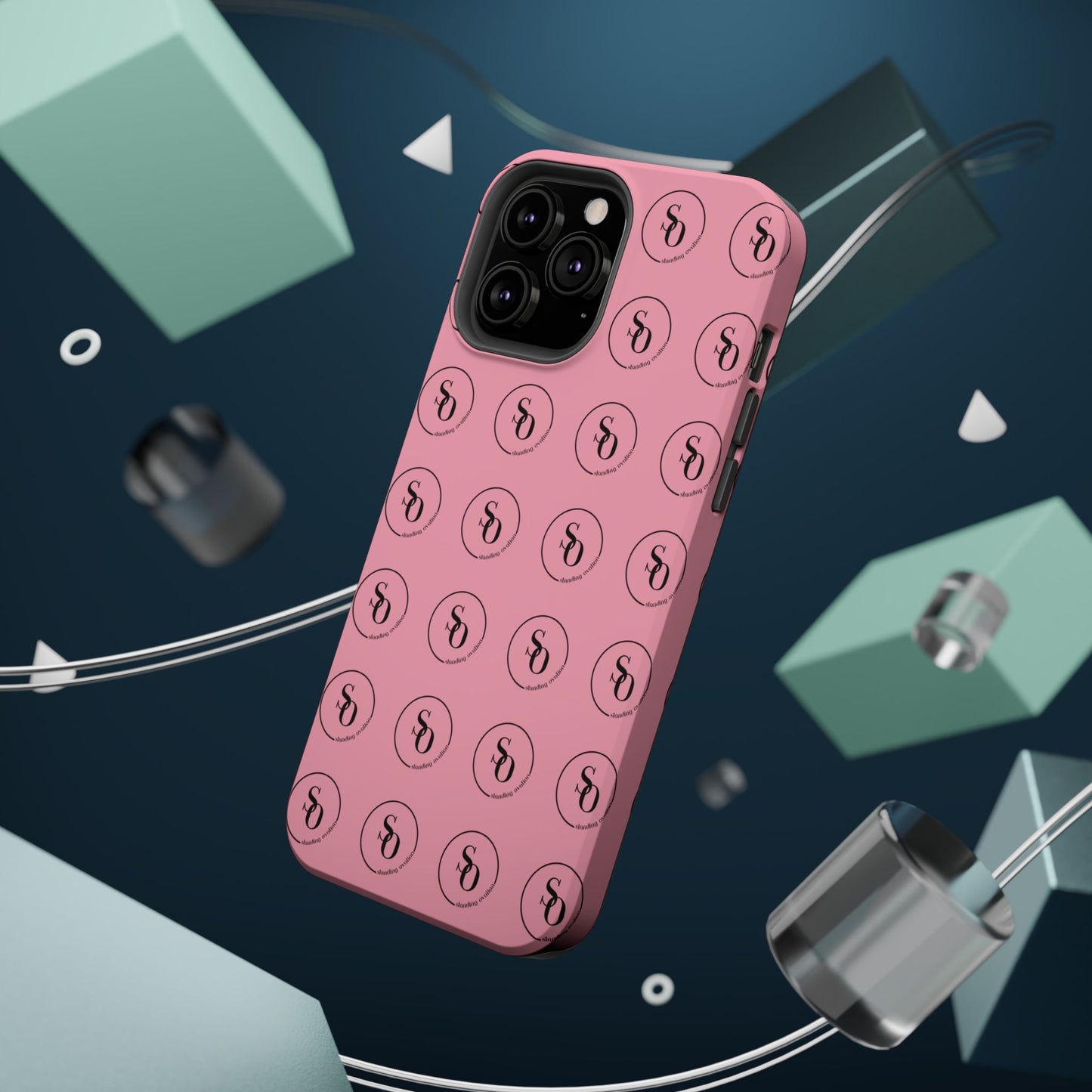 Signature Magnetic Phone Case — Pink