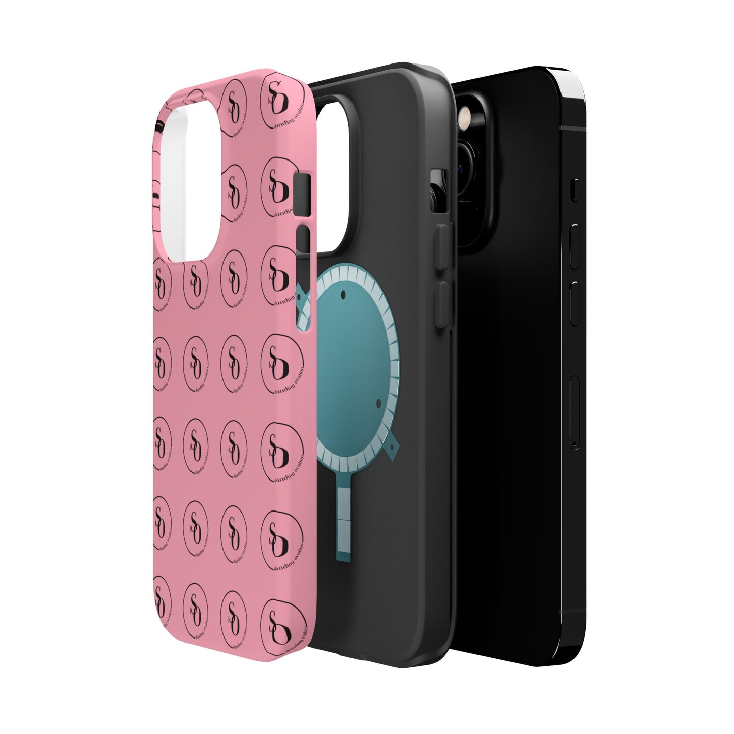 Signature Magnetic Phone Case — Pink