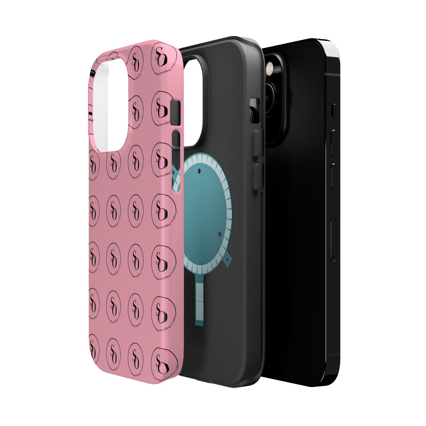 Signature Magnetic Phone Case — Pink