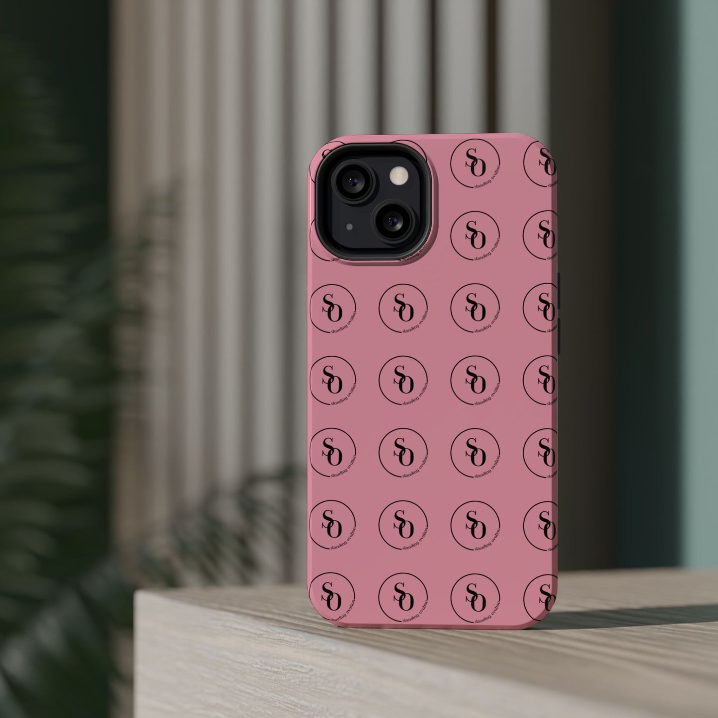 Signature Magnetic Phone Case — Pink