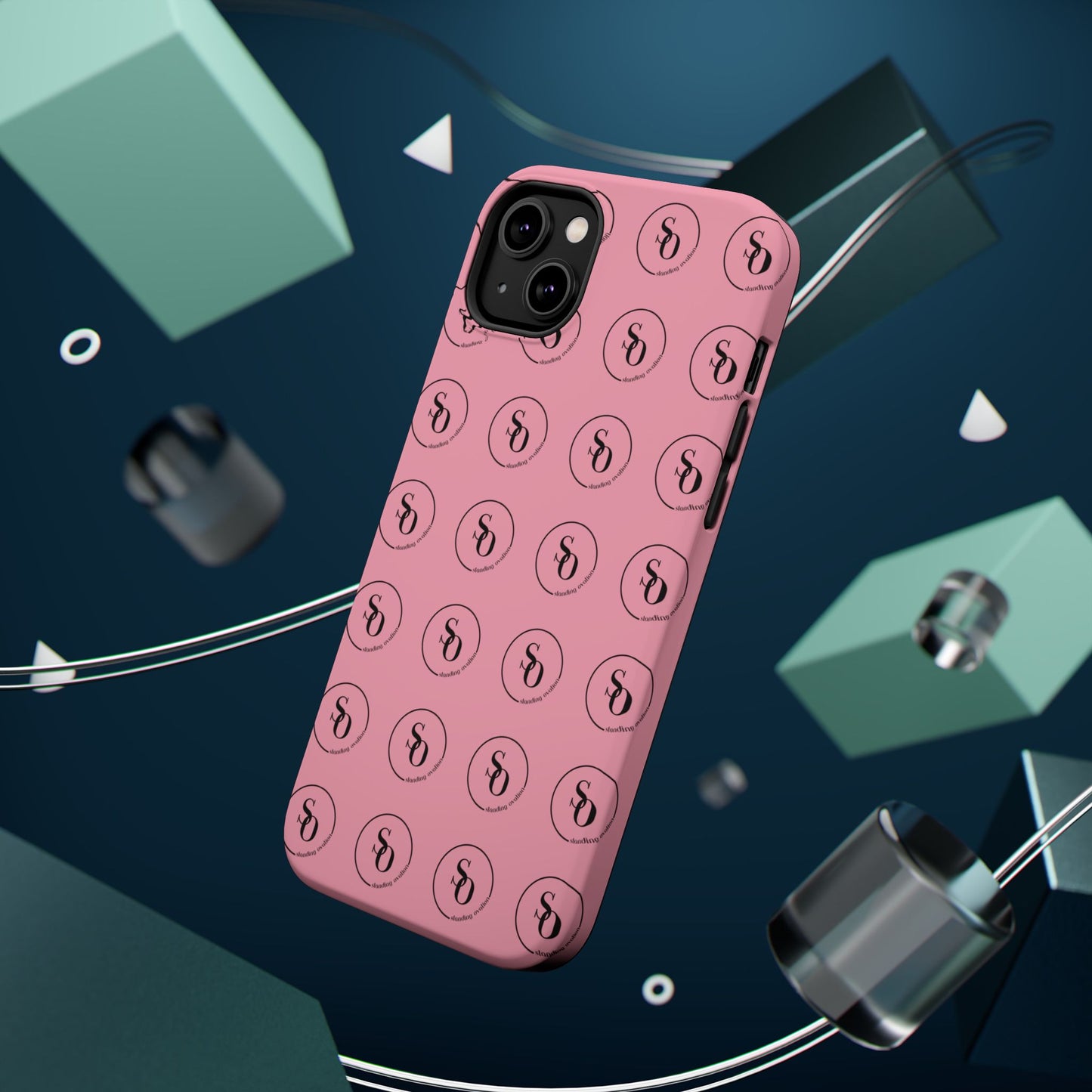 Signature Magnetic Phone Case — Pink