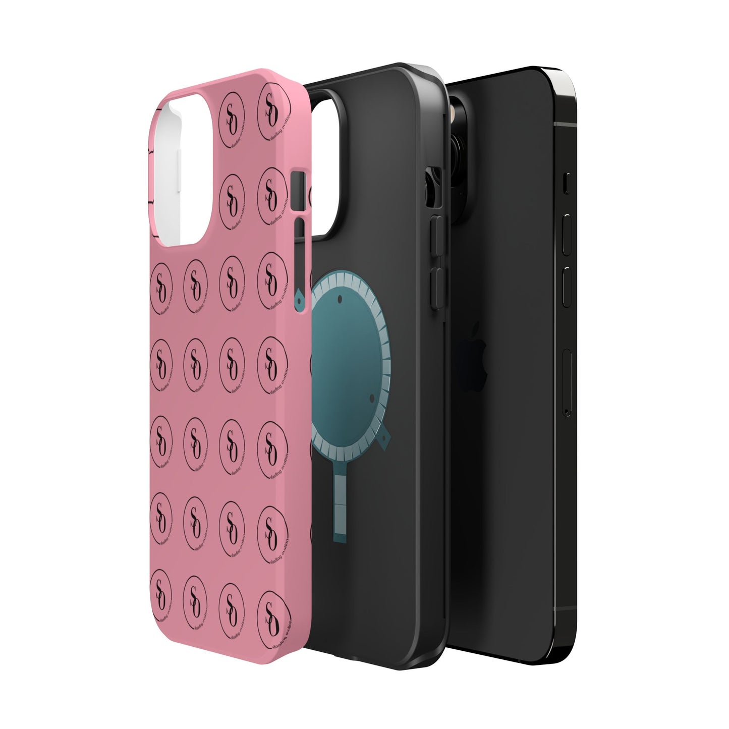 Signature Magnetic Phone Case — Pink