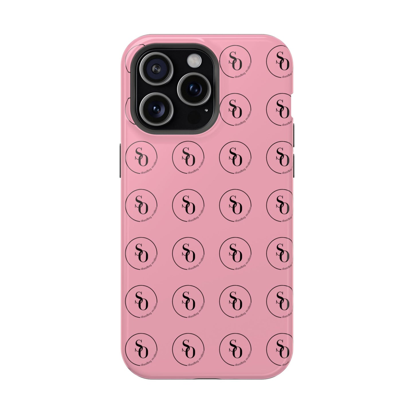 Signature Magnetic Phone Case — Pink