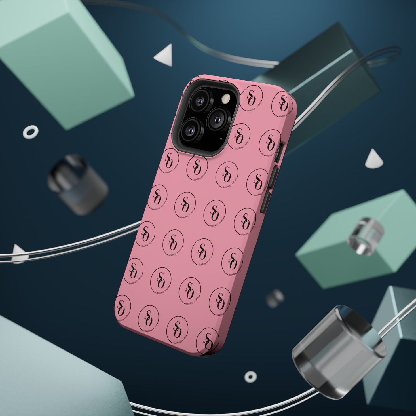 Signature Magnetic Phone Case — Pink