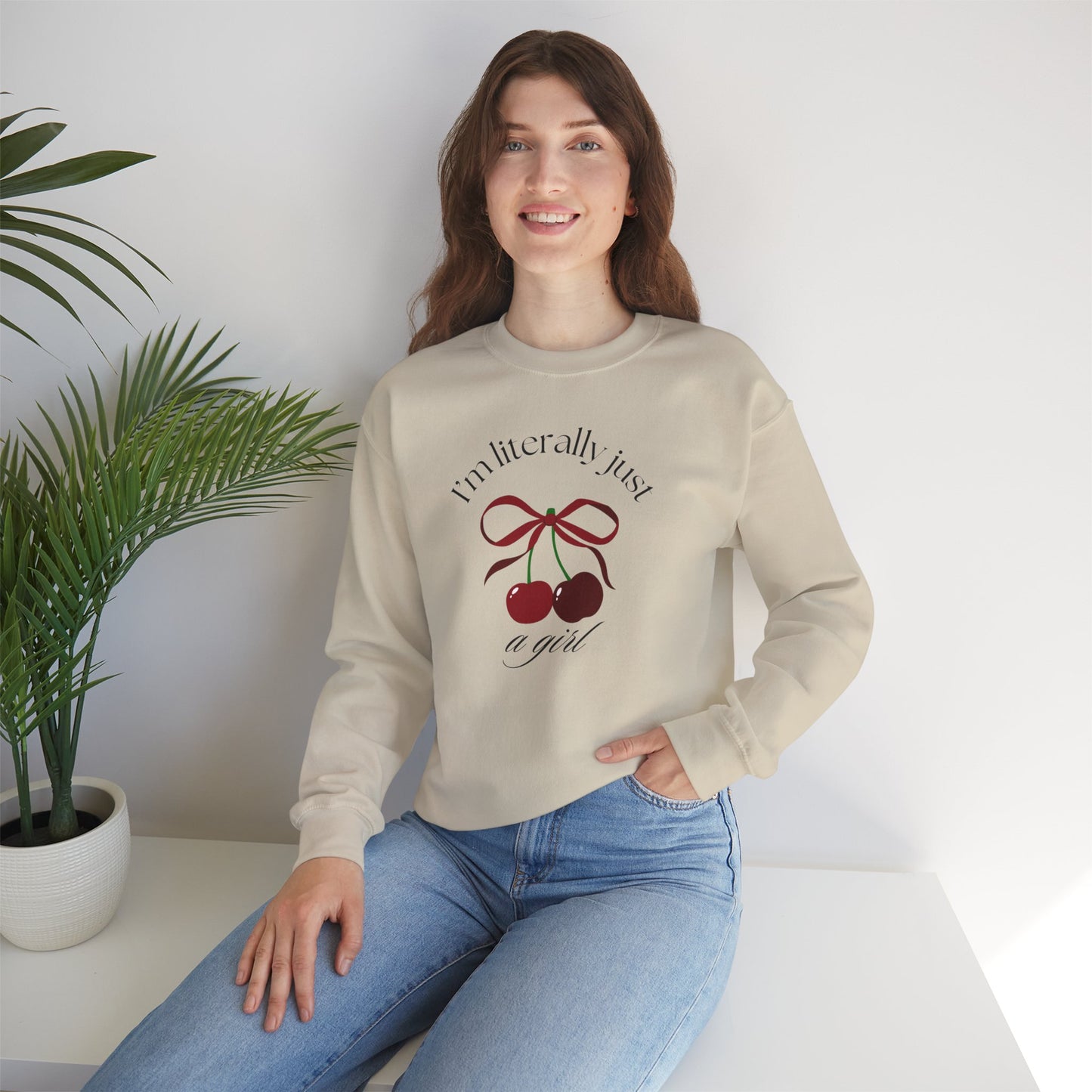 The Cherry Crewneck Sweatshirt