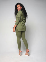 Load image into Gallery viewer, Like Butter Legging Set | Olive