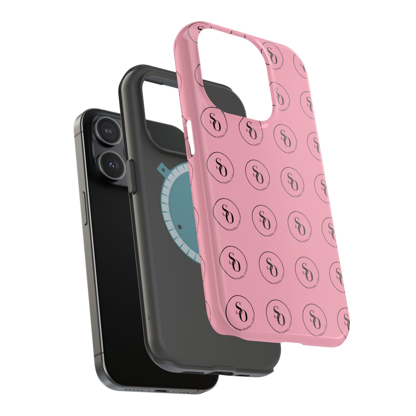 Signature Magnetic Phone Case — Pink