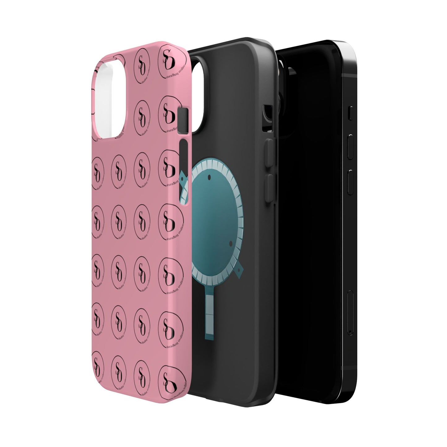 Signature Magnetic Phone Case — Pink