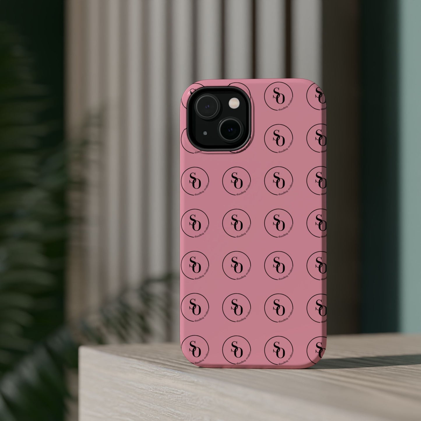 Signature Magnetic Phone Case — Pink