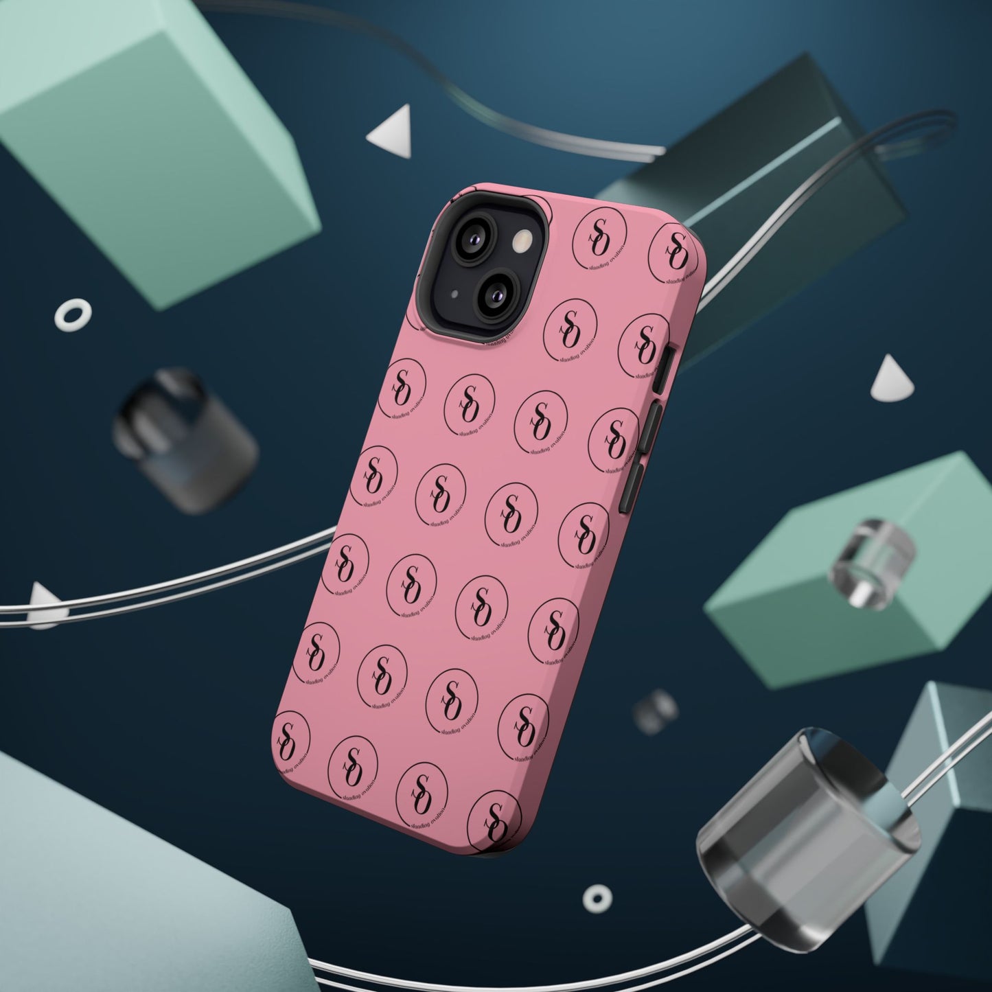 Signature Magnetic Phone Case — Pink
